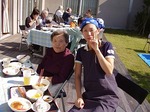 ケアハウスの芋煮会